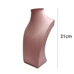 Pink Velvet Jewelry Display Stand Counter Window Necklace Earring Organizer Props Set Business Exhibition Showacase Rack