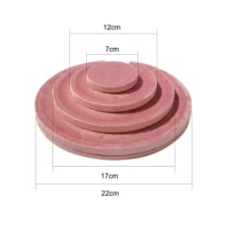 Pink Velvet Jewelry Display Stand Counter Window Necklace Earring Organizer Props Set Business Exhibition Showacase Rack