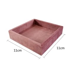 Pink Velvet Jewelry Display Stand Counter Window Necklace Earring Organizer Props Set Business Exhibition Showacase Rack