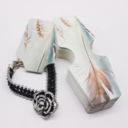 4.5x12cm 50 Piece Jewelry Set Card Paper Necklace/Bracelet/Hair Accessory Display Label Card