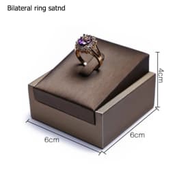Jewelry Display Props Necklace Jewelry PU Show Support Ring Bracelet Pendant Showing Stand Ring Bracelet Organizers