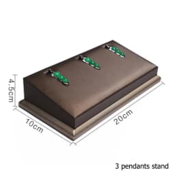 Jewelry Display Props Necklace Jewelry PU Show Support Ring Bracelet Pendant Showing Stand Ring Bracelet Organizers