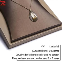 Jewelry Display Props Necklace Jewelry PU Show Support Ring Bracelet Pendant Showing Stand Ring Bracelet Organizers