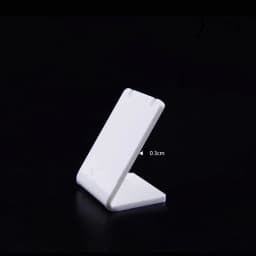 Fashion White Acrylic Necklace Jewellry Display Stand Holder Earring Pendant Exhibition Shelf 3 Sizes Jewellery Storage Showcase