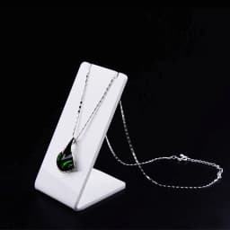 Fashion White Acrylic Necklace Jewellry Display Stand Holder Earring Pendant Exhibition Shelf 3 Sizes Jewellery Storage Showcase