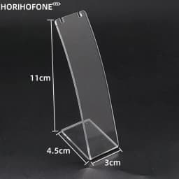 Fashion White Acrylic Necklace Jewellry Display Stand Holder Earring Pendant Exhibition Shelf 3 Sizes Jewellery Storage Showcase