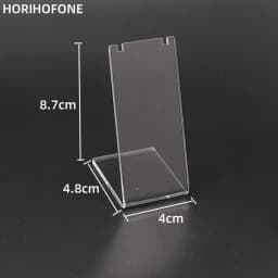 Fashion White Acrylic Necklace Jewellry Display Stand Holder Earring Pendant Exhibition Shelf 3 Sizes Jewellery Storage Showcase