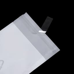 50pcs/Lot CPE Frosted Bags Jewelry Package Plastic Bag for Earrings Necklace Bracelet Beads Jewelry Organizer Display Packaging