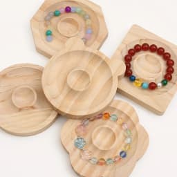 Wooden Beading Design Board Suitable Bracelet Display Stand For Jewelry Making Necklaces Crafts Tray Practical Display