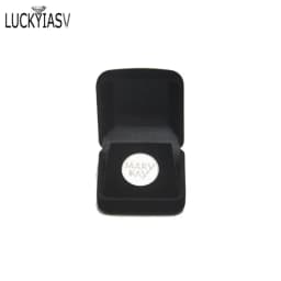 Wholesale Medals Commemorative Coins Pins Merit Badge Display Jewellery Gift Storage Boxes Black Velvet Carrying Case Organizer