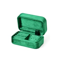 TAIMY Mini Velvet Jewelry Box Portable Travel Jewelry Storage Case Ring Necklace Earring Custom Logo&Color Personalized Gifts