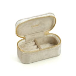 TAIMY Personalise Mini Velvet Jewelry Box Custom Logo Kawaii Girls Ring Earrings Tiny Jewelry Storage Box Jewellery Organizer