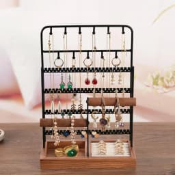 Jewelry Rack Multi Tiers Stable Earrings Rings Necklaces Bracelets Display Holder Shop Showcase Jewelry Organizer Display Stand