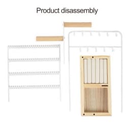 Jewelry Rack Multi Tiers Stable Earrings Rings Necklaces Bracelets Display Holder Shop Showcase Jewelry Organizer Display Stand