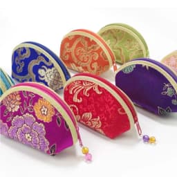 Chinese Style Purse Pouch Zip Women Jewelry Storage Bag Multi-color Embroidery Cloth Jewelry Pouch Jewelry Container