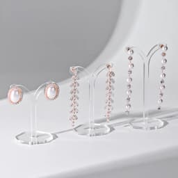 1pc Acrylic Clear Earrings Display Holder Acrylic Jewelry Display Stand Holder Y Shape Stud Earrings Drop Earrings Showcase