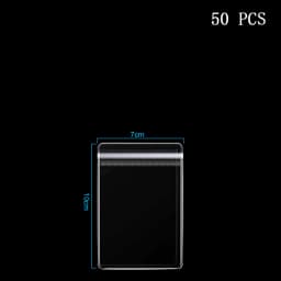 PVC Jewelry Bags Small Self-Sealing Plastic Zip Clear Bags Transparent Lock Bag Pouch For Storing Bracelets Rings Earrings
