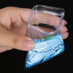 PVC Jewelry Bags Small Self-Sealing Plastic Zip Clear Bags Transparent Lock Bag Pouch For Storing Bracelets Rings Earrings