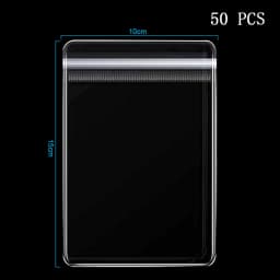 PVC Jewelry Bags Small Self-Sealing Plastic Zip Clear Bags Transparent Lock Bag Pouch For Storing Bracelets Rings Earrings