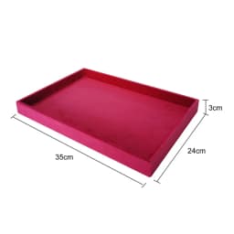 Lishi Velvet jewelry display tray ring stud earrings necklace pendants bracelet storage display tray counter display tray