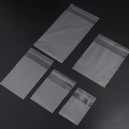 100pcs/lot Transparent Self Adhesive Seal Bags OPP Plastic Cellophane Bags Gifts Bag & Pouch Jewelry Packaging Cookie Candy Bags