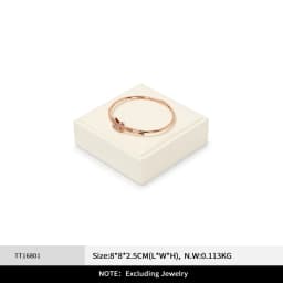 WoodTen Beige Jewelry Display Stand Microfiber Retail Jewelry Stand for Earring Necklace Watch Ring Counter Jewelry Display Prop