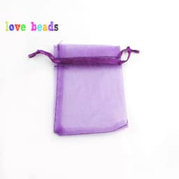 50pcs 7x9 9x12 10x15 13x18cm Gift Organza Bags Drawable Wedding Party Decoration Gift Bags Display Packaging Jewelry Pouches