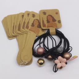 50pcs Jewelry Card Set, Paper Necklace/Hair Accessory Display Label Card, Jewelry Display Card