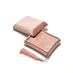 TAIMY Plush Velvet Necklace Jewelry Box Suede Tassel Jewelry Box Portable Travel Storage Jewelers Pendant Packaging Boxes