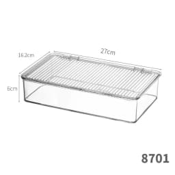 Acrylic Drawer Type Jewelry Box Hair Ties Cotton Swabs Hair Accessories Hair Clips Hair Bands Elastic Bands Storage Organizer