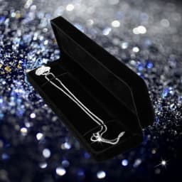 Black Jewelry Box Long Pearl Necklace Bracelet Box Engagement Wedding Gift Jewellery Storage Presentation Boxes