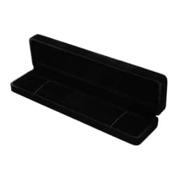 Black Jewelry Box Long Pearl Necklace Bracelet Box Engagement Wedding Gift Jewellery Storage Presentation Boxes