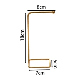 Metal Gold T-shaped Earrings Ring Necklace Watch Jewelry Shelf Jewelry Stand Counter Pendant Jewelry Organizer Display Stand