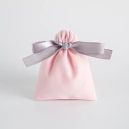 5pcs Bulk Pink 7x9cm Jewelry Velvet Ribbon Bags For Wedding Travel Candy Drawstring Dust Pouches Gift Display Packing Storage