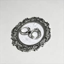 Oval Photo Frame Retro Earrings Storage Stand Jewelry Shop Display Shooting Props Home Decoration