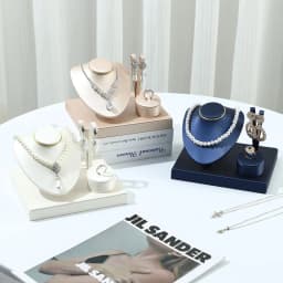 Counter Jewelry Rack Window Necklace Earring Display Stand Shooting Ring Pendant Props Multi Functional Jewelry Storage Holder