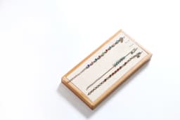 Organizer Jewelry Storage Bamboo Velvet Set Jewelry Display Tray Ring Box Earrings Necklaces Bracelets Pendants Display