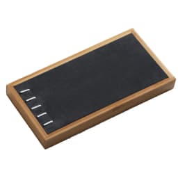 Organizer Jewelry Storage Bamboo Velvet Set Jewelry Display Tray Ring Box Earrings Necklaces Bracelets Pendants Display