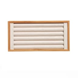 Organizer Jewelry Storage Bamboo Velvet Set Jewelry Display Tray Ring Box Earrings Necklaces Bracelets Pendants Display
