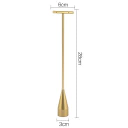 Gold Metal Hand Ring Holder Finger Jewelry Tower Earring T Bar Shelf Hanging Display Stand Ear Studs Storage Organizer Hole Rack