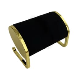 Sophisticated Bracelet and Watch Stand Modern Jewelry Bracelet Display Stand Holder with Metal Accent for Exhibitions