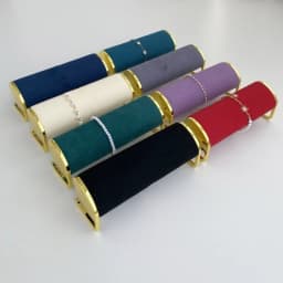 Sophisticated Bracelet and Watch Stand Modern Jewelry Bracelet Display Stand Holder with Metal Accent for Exhibitions