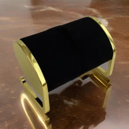 Sophisticated Bracelet and Watch Stand Modern Jewelry Bracelet Display Stand Holder with Metal Accent for Exhibitions