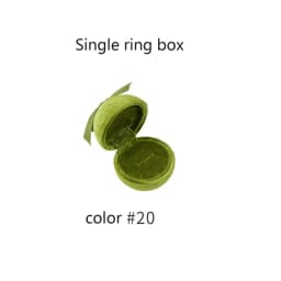 Latest Product Round Jewelry Box Creative Velvet Bow Ring Box Jewelry Boxes Jewelry Packaging for Ring Earring Pendant Organizer