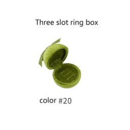 Latest Product Round Jewelry Box Creative Velvet Bow Ring Box Jewelry Boxes Jewelry Packaging for Ring Earring Pendant Organizer