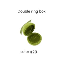 Latest Product Round Jewelry Box Creative Velvet Bow Ring Box Jewelry Boxes Jewelry Packaging for Ring Earring Pendant Organizer