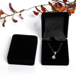 Bride Necklace Pendant Box Wholesale Quality Velvet Wedding Jewelry Gift Case Trinket Display Holder Large Earrings Storage Box