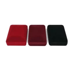 Bride Necklace Pendant Box Wholesale Quality Velvet Wedding Jewelry Gift Case Trinket Display Holder Large Earrings Storage Box