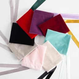 5pcs/Lot Bulk 7x9cm Jewelry Packing Ribbon Velvet Bags Gift Display Packing Storage Wedding Travel Candy Drawstring Dust Pouches