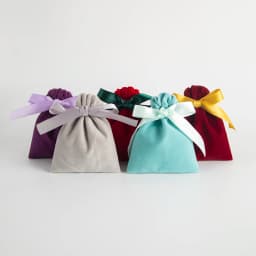 5pcs/Lot Bulk 7x9cm Jewelry Packing Ribbon Velvet Bags Gift Display Packing Storage Wedding Travel Candy Drawstring Dust Pouches